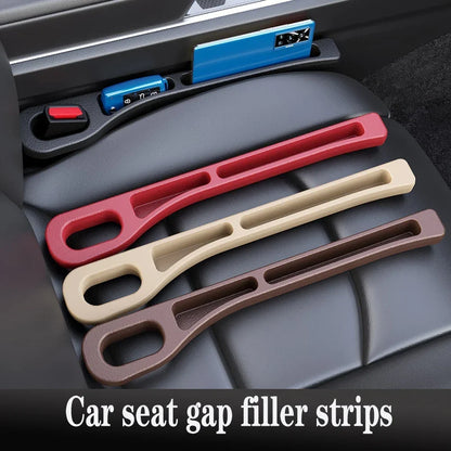 Car Seat Gap Filler Leak-Proof Filling Seam Side Strip Plug Strip Wallet Phone Holder Car Universal Auto Interior Accessories